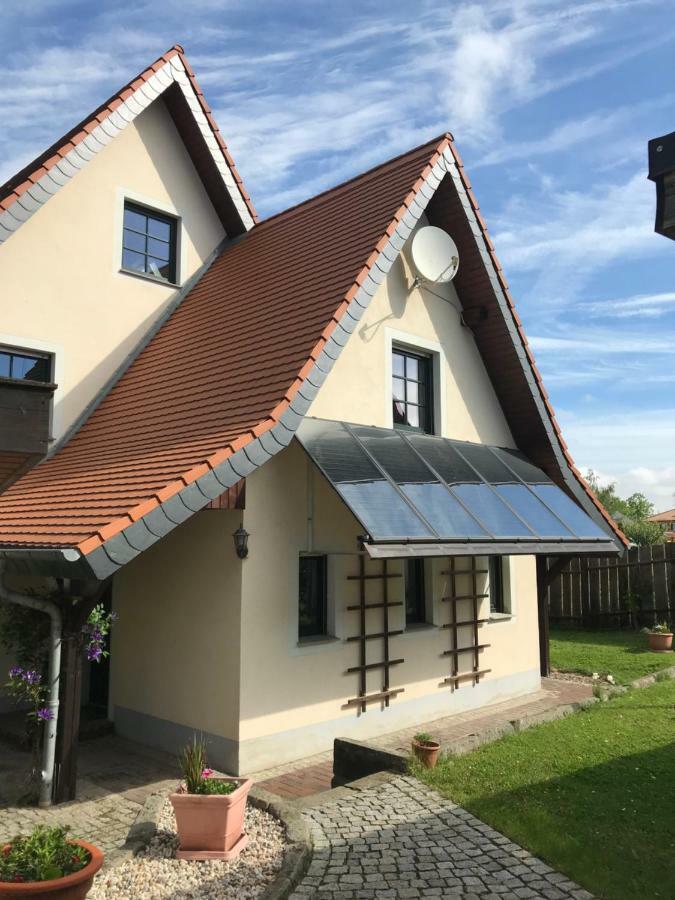 Ferienwohnung Grünes Tor bei Dresden Dohna Exterior foto